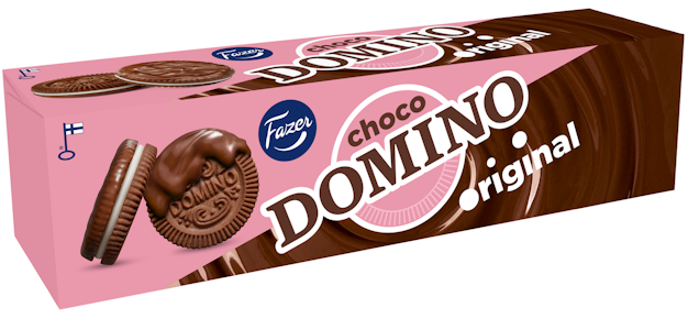 Fazer Domino choco keksi 180g original QPA