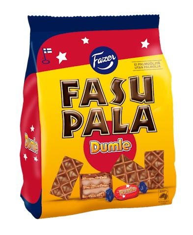 Fazer Fasupala Dumle suklaavohveli 199g
