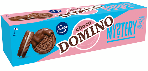 Fazer Domino Choco Mystery keksi 180g