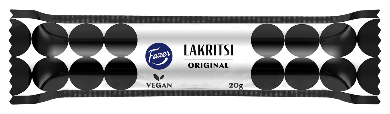 Fazer Lakritsi Original lakritsipatukka 20g