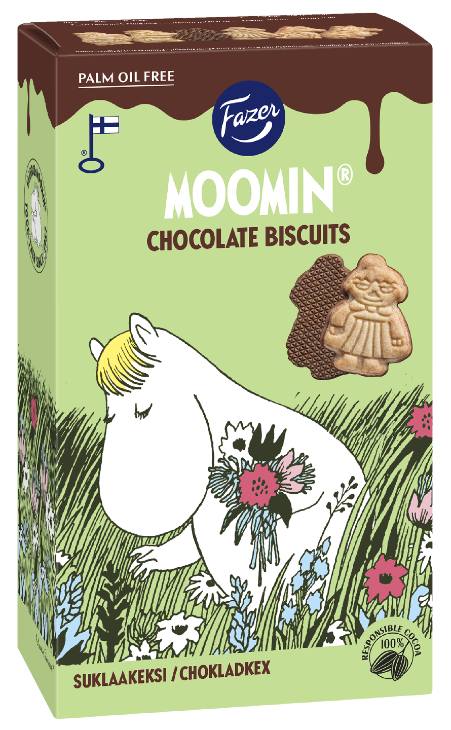 Fazer Moomin suklaakeksi 175g