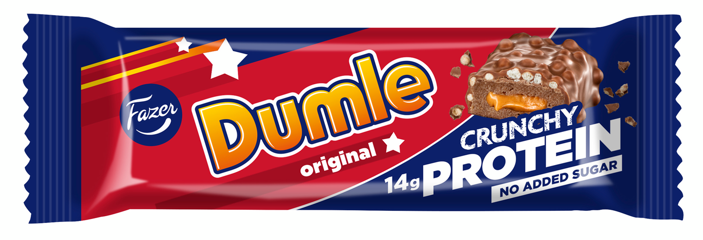 Fazer proteiinipatukka 45g Dumle Crunchy