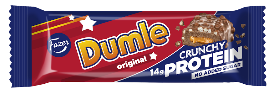 Fazer proteiinipatukka 45g Dumle Crunchy