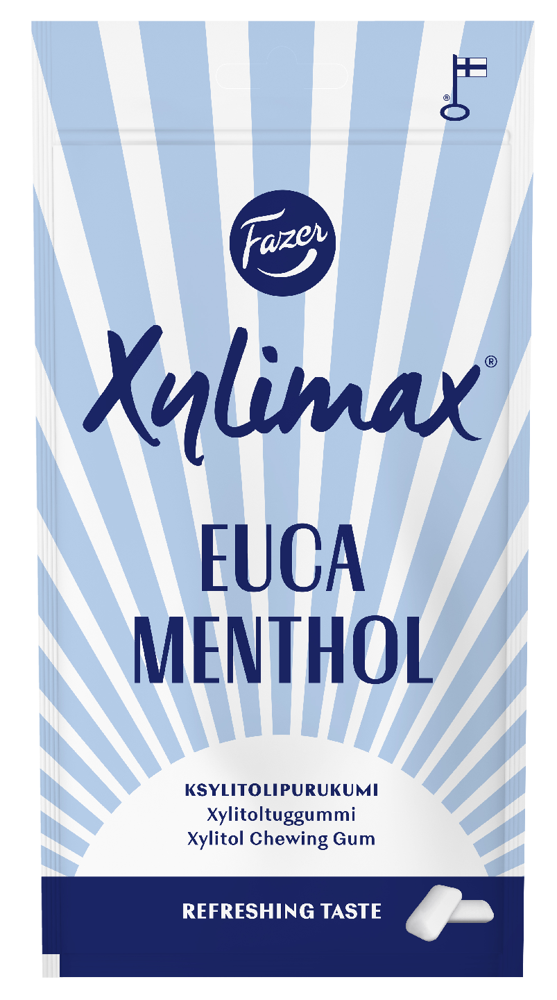 Fazer Xylimax Eucamenthol ksylitolipurukumi 38g