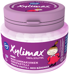 Xylimax Moomin marjanmakuinen ensipastilli 85g