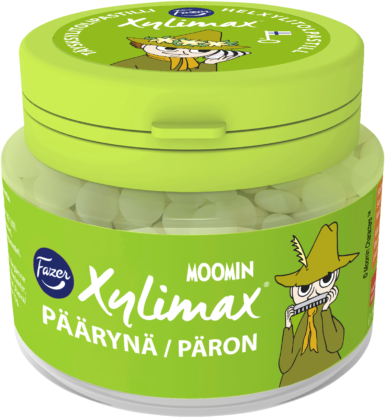 Xylimax Moomin päärynäpastilli 90g