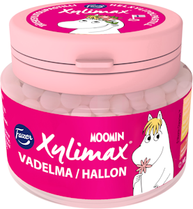 Xylimax Moomin vadelma pastilli 90g