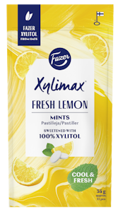 Fazer Xylimax täysksylitolipastillit 35g Fresh Lemon