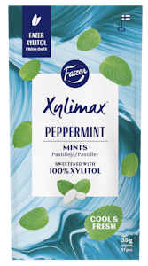 Fazer Xylimax täysksylitolipastillit 35g Piparminttu