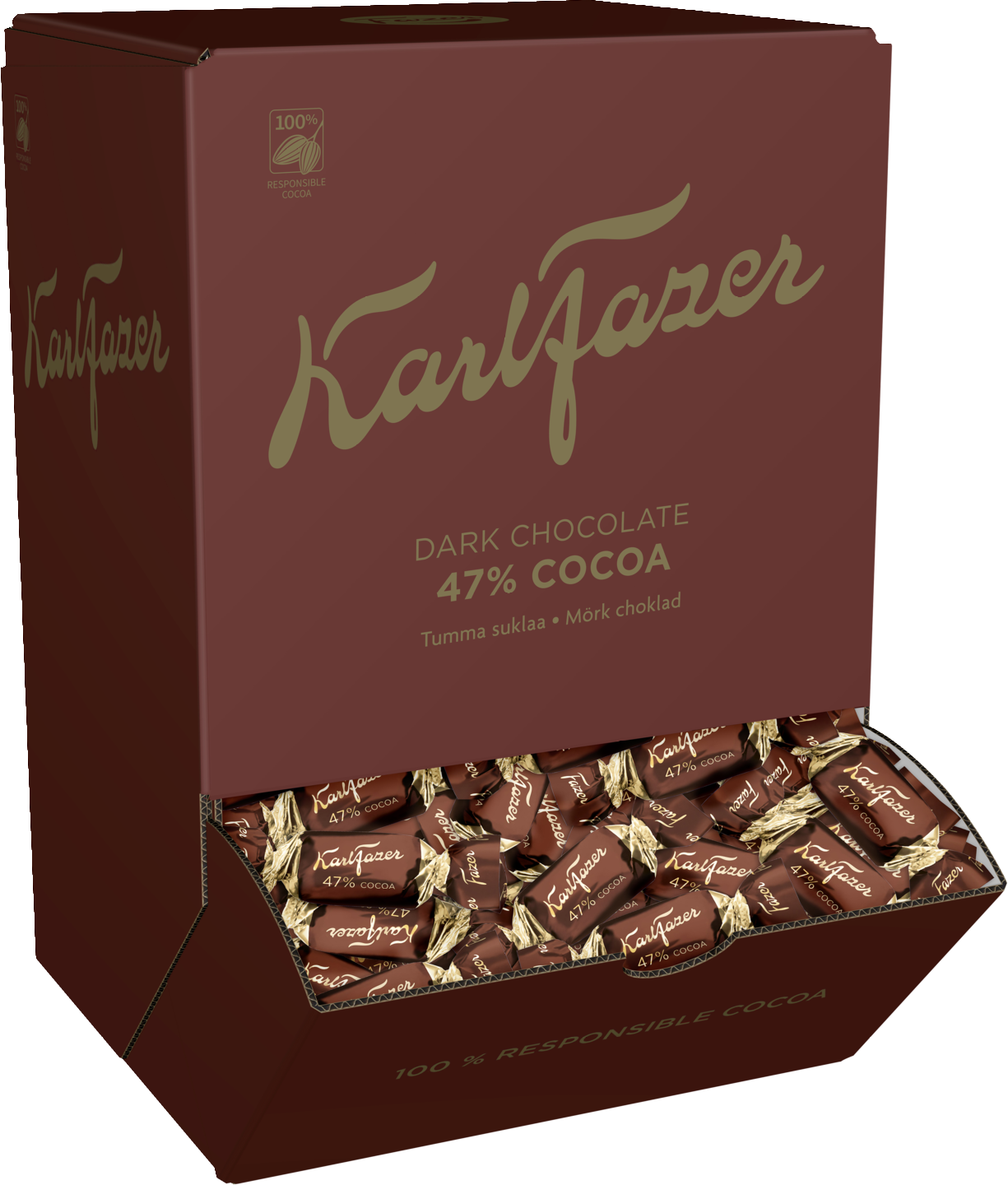 Karl Fazer 47% Cocoa suklaakonvehti 3kg