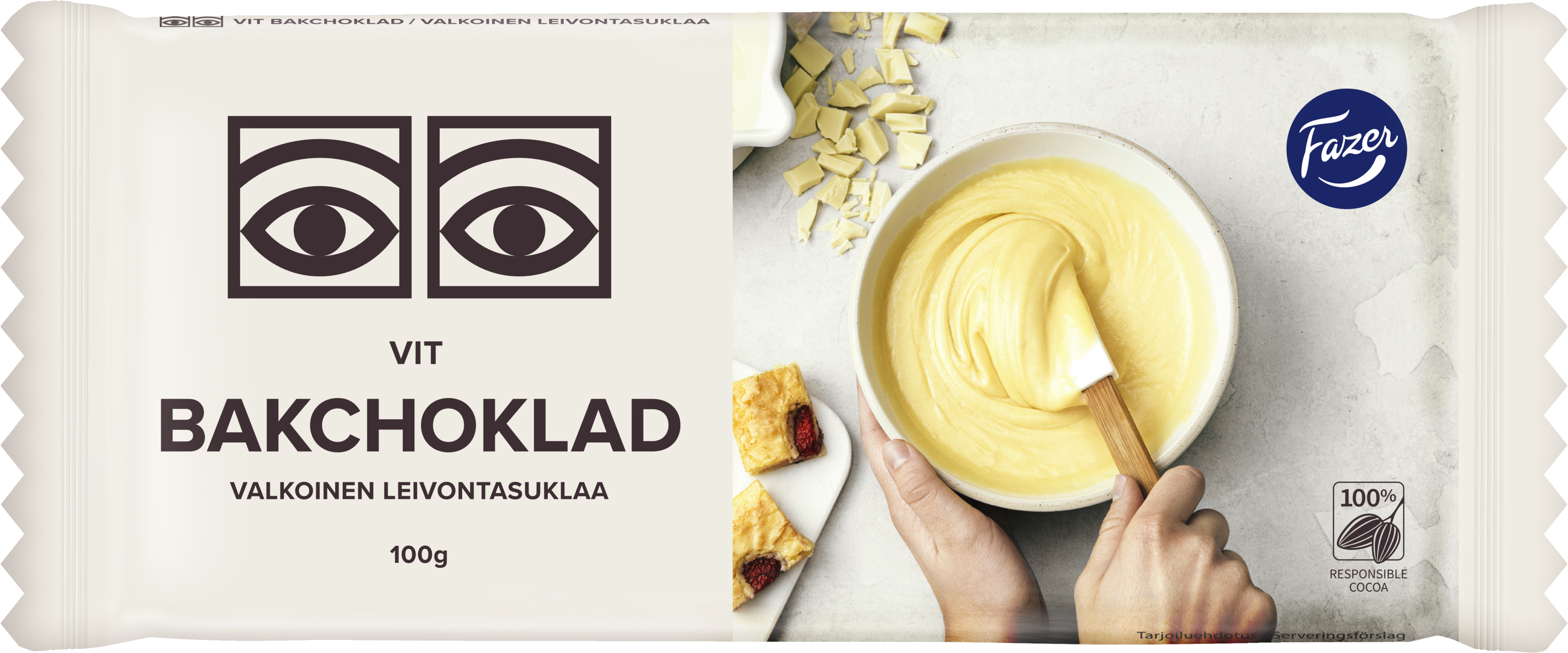 Fazer leivontasuklaa 100g Valkoinen