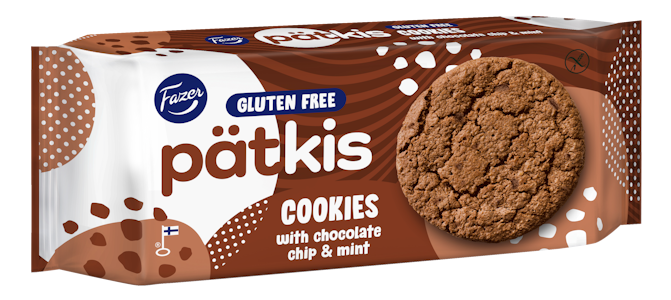 Fazer Pätkis cookies 140g gluteeniton