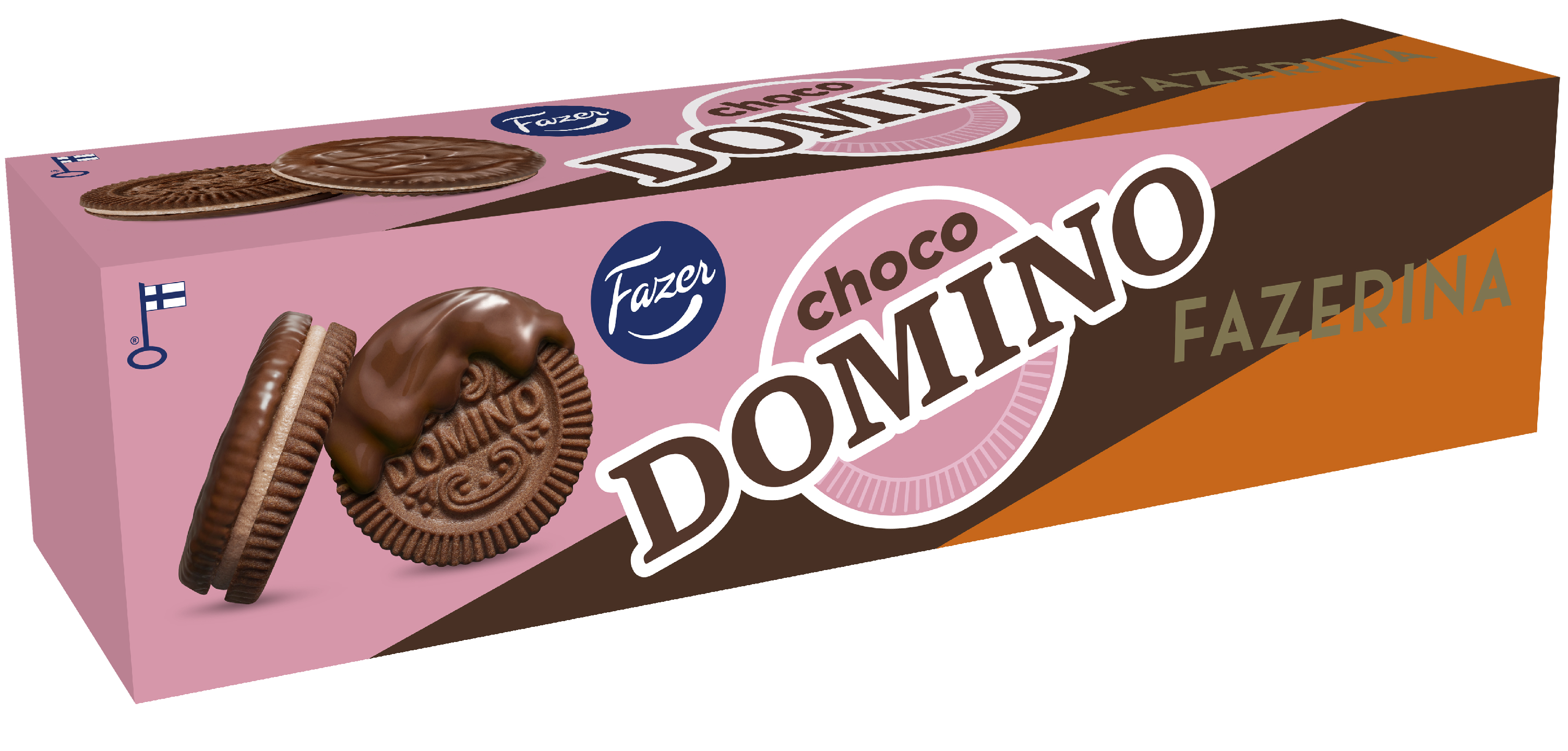 Fazer Domino Choco 180g Fazerina keksi
