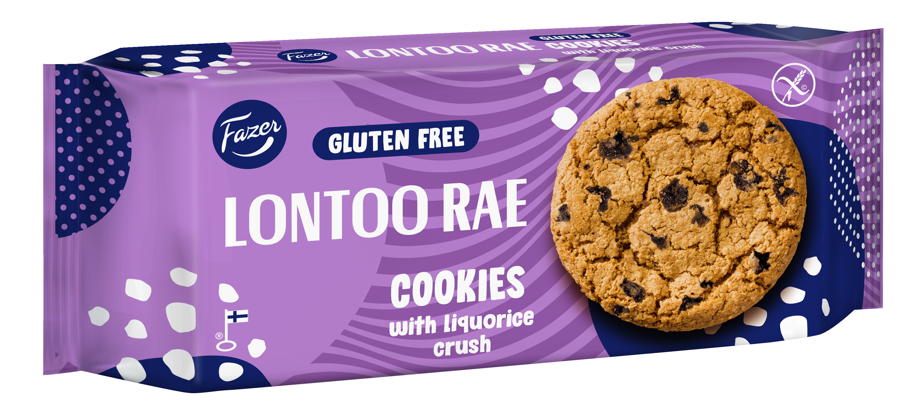 Fazer Lontoo Rae cookies 140g gluteeniton