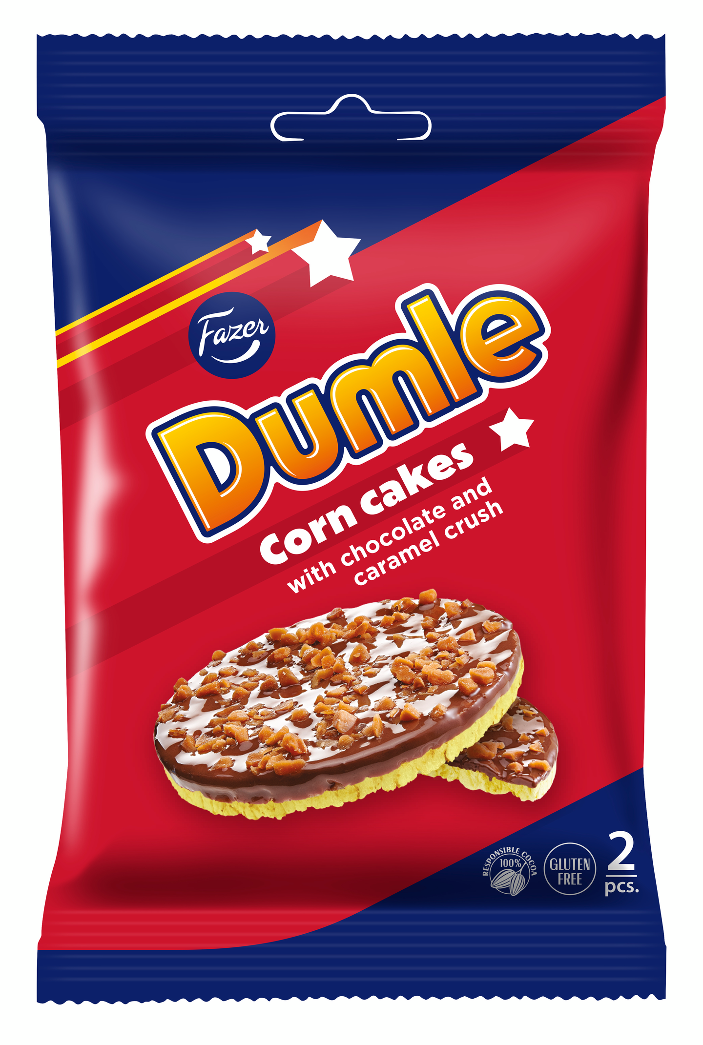 Fazer Dumle maissikakku 2-pack 33g DIS