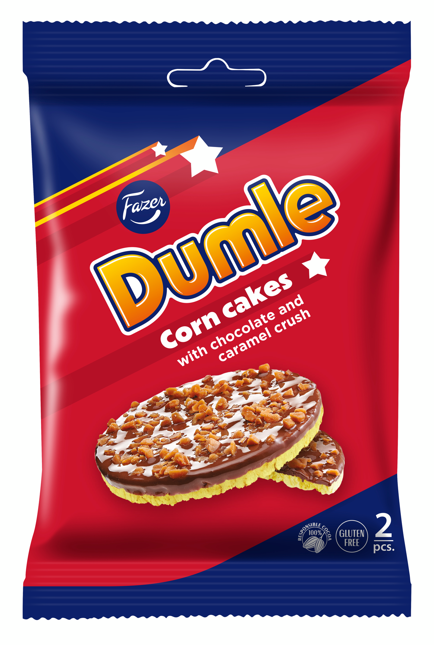 Fazer Dumle maissikakku 2-pack 33g