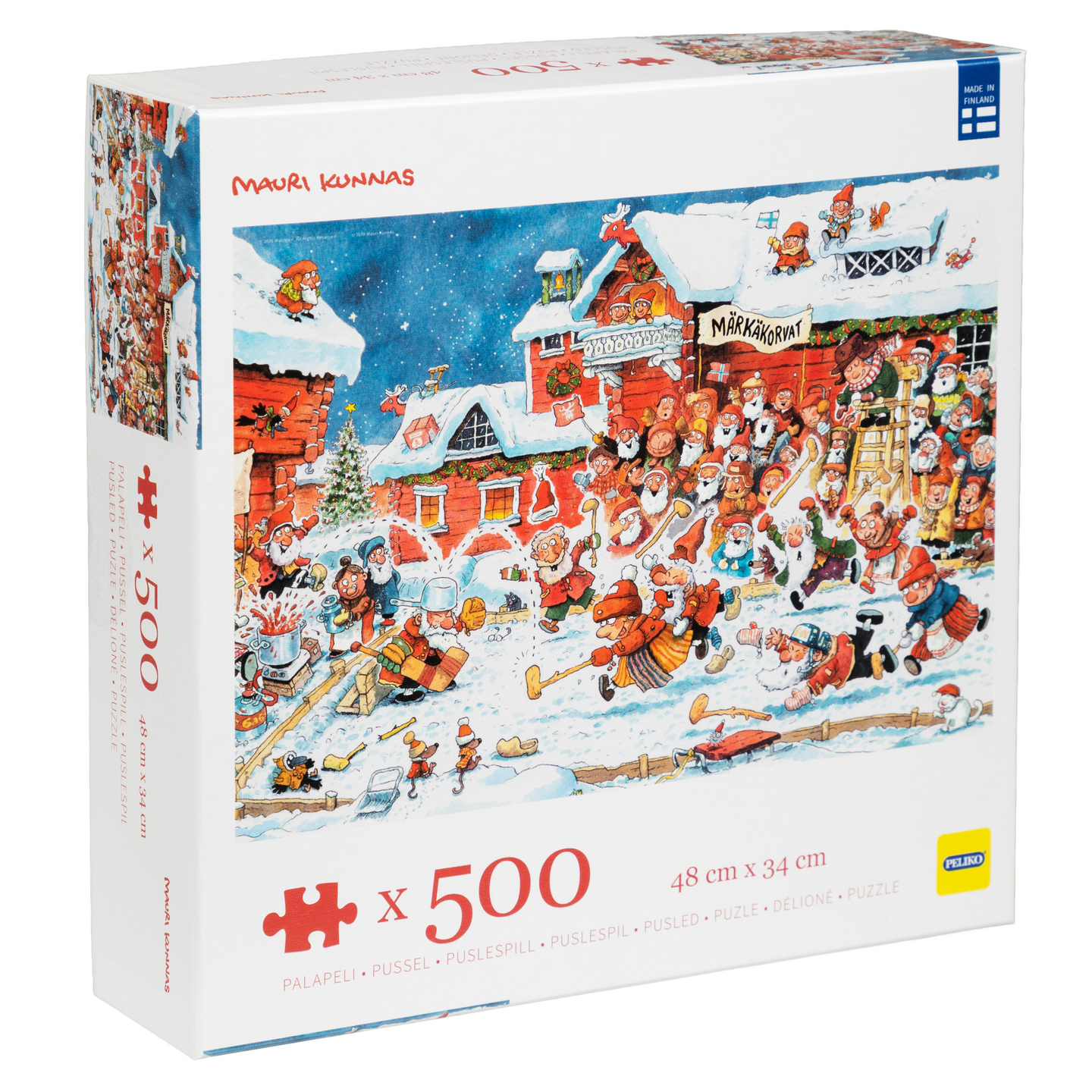 Peliko Mauri Kunnas Joulu palapeli 500 palaa