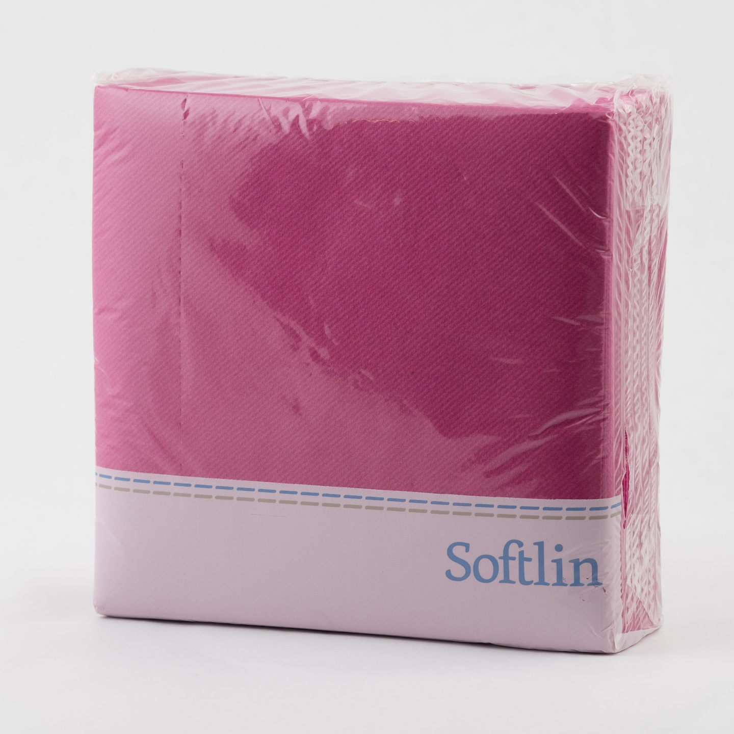 Softlin Classic vadelma lautasliina 39cm 1-krs 1/4 50kpl