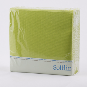 Softlin Classic lime lautasliina 39cm 1-krs 1/4 50kpl