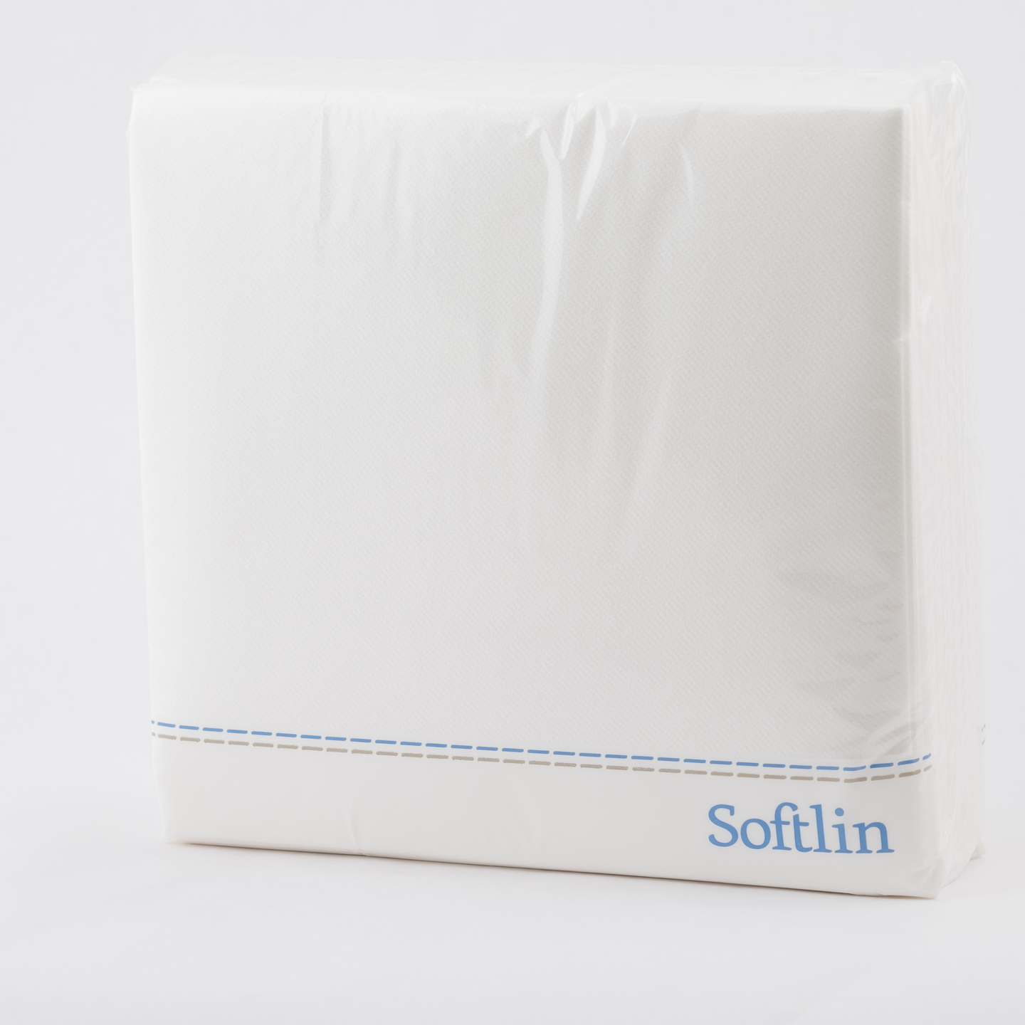 Softlin Classic valkoinen lautasliina 48cm 1-krs 1/4 50kpl