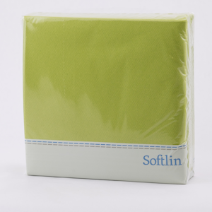 Softlin Classic lime lautasliina 48cm 1-krs 1/4 50kpl