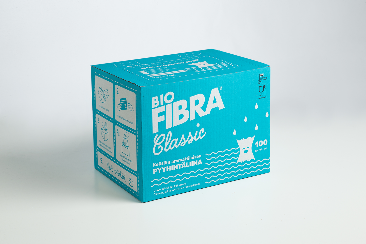 Fibra Bioclassic yleispyyhe 45x58cm 100kpl