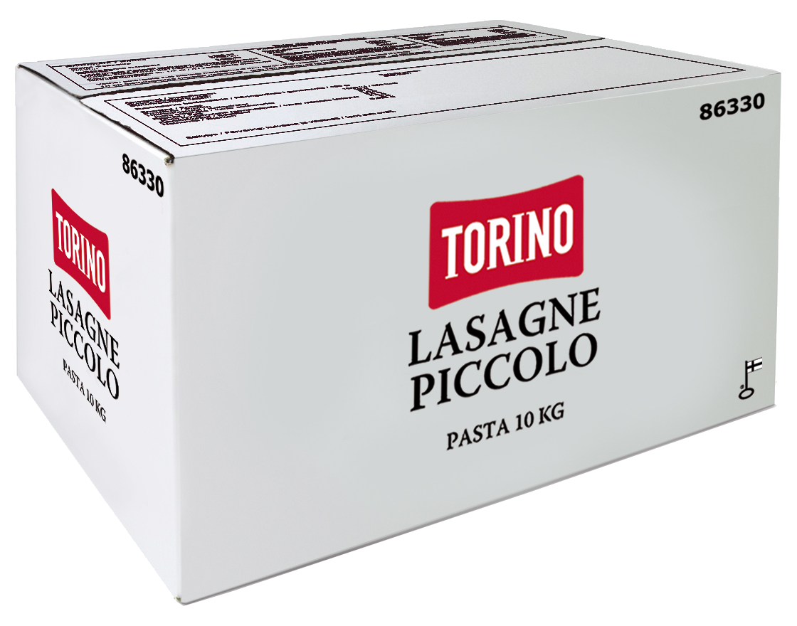 Torino lasagne piccolo pasta 10kg — HoReCa-tukku Kespro