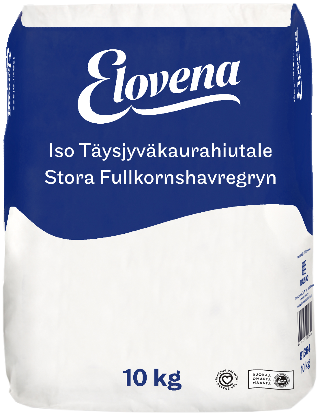 Elovena iso täysjyväkaurahiutale 10kg