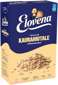 Elovena kaurahiutale 1kg PUOLILAVA