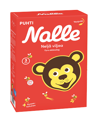 Nalle 4-viljan täysjyvähiutale 700 g