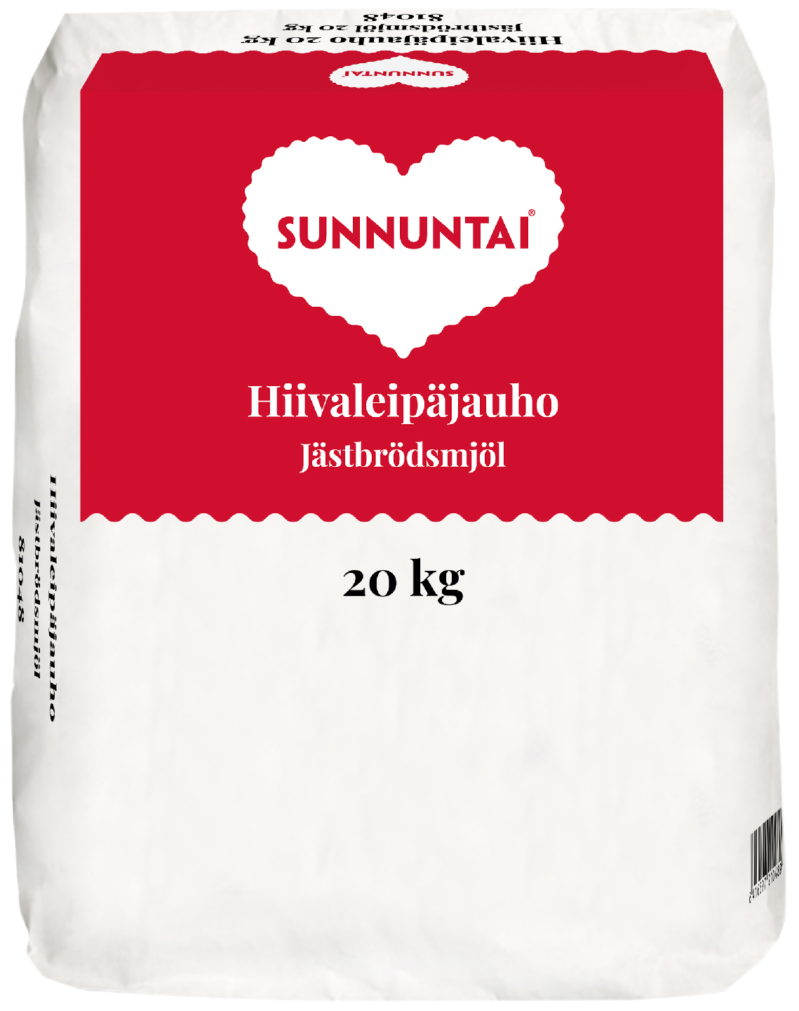 Sunnuntai hiivaleipävehnäjauho 20kg