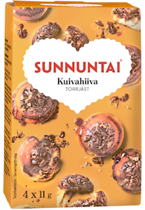 Sunnuntai kuivahiiva 4x11 g