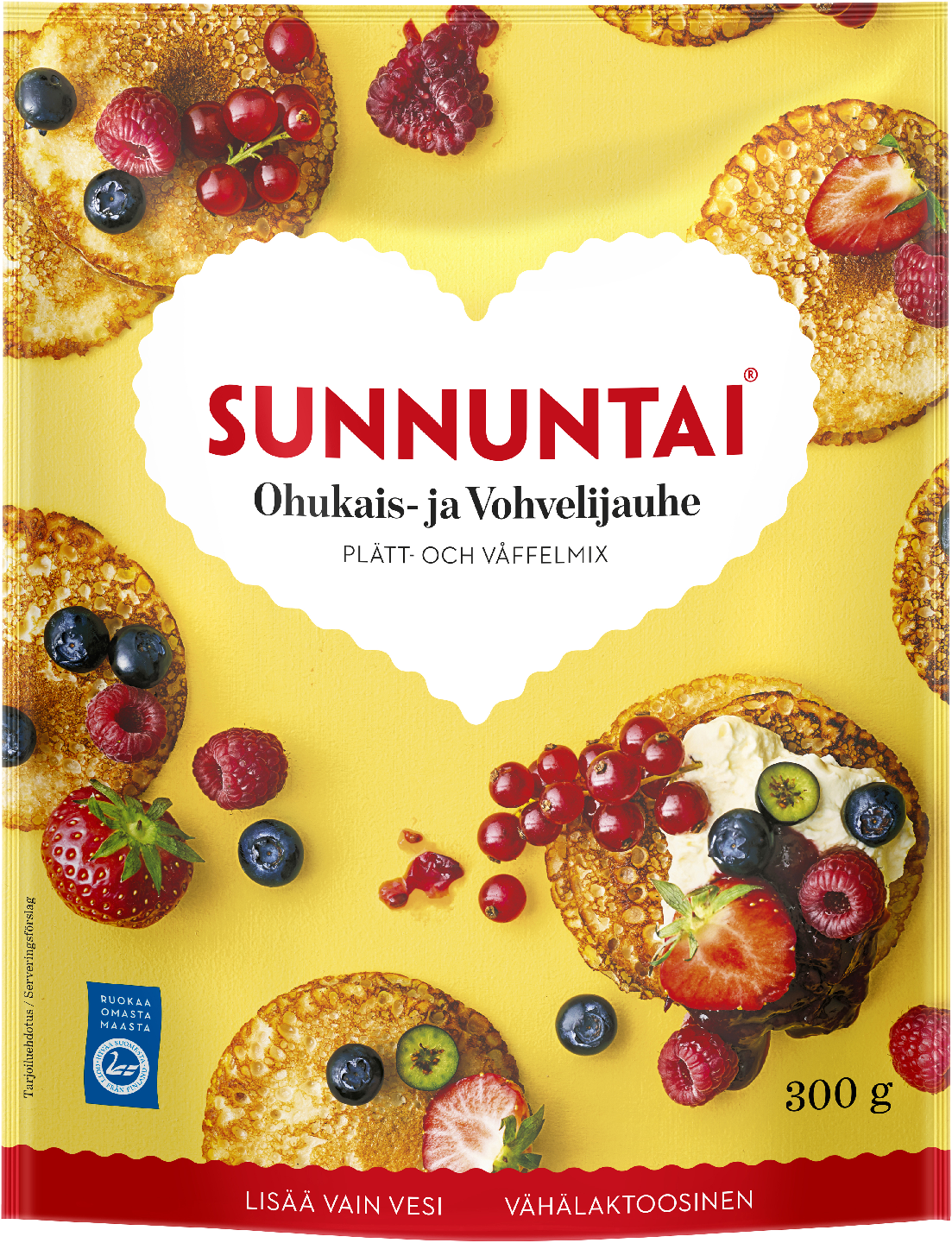 Sunnuntai ohukais- ja vohvelijauhe 300 g | K-Ruoka Verkkokauppa