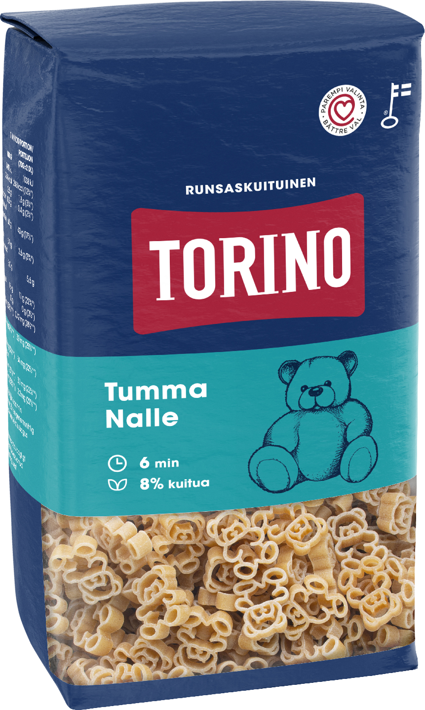 Torino tumma nalle pasta 500 g