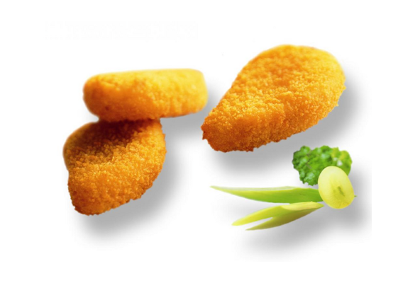 Rollfoods Broilerinugget n. 125 kpl à n. 20g 2,5kg pakaste