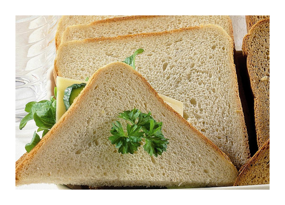 Rollfoods Club sandwich vehnäleipä 1,2kg pakaste