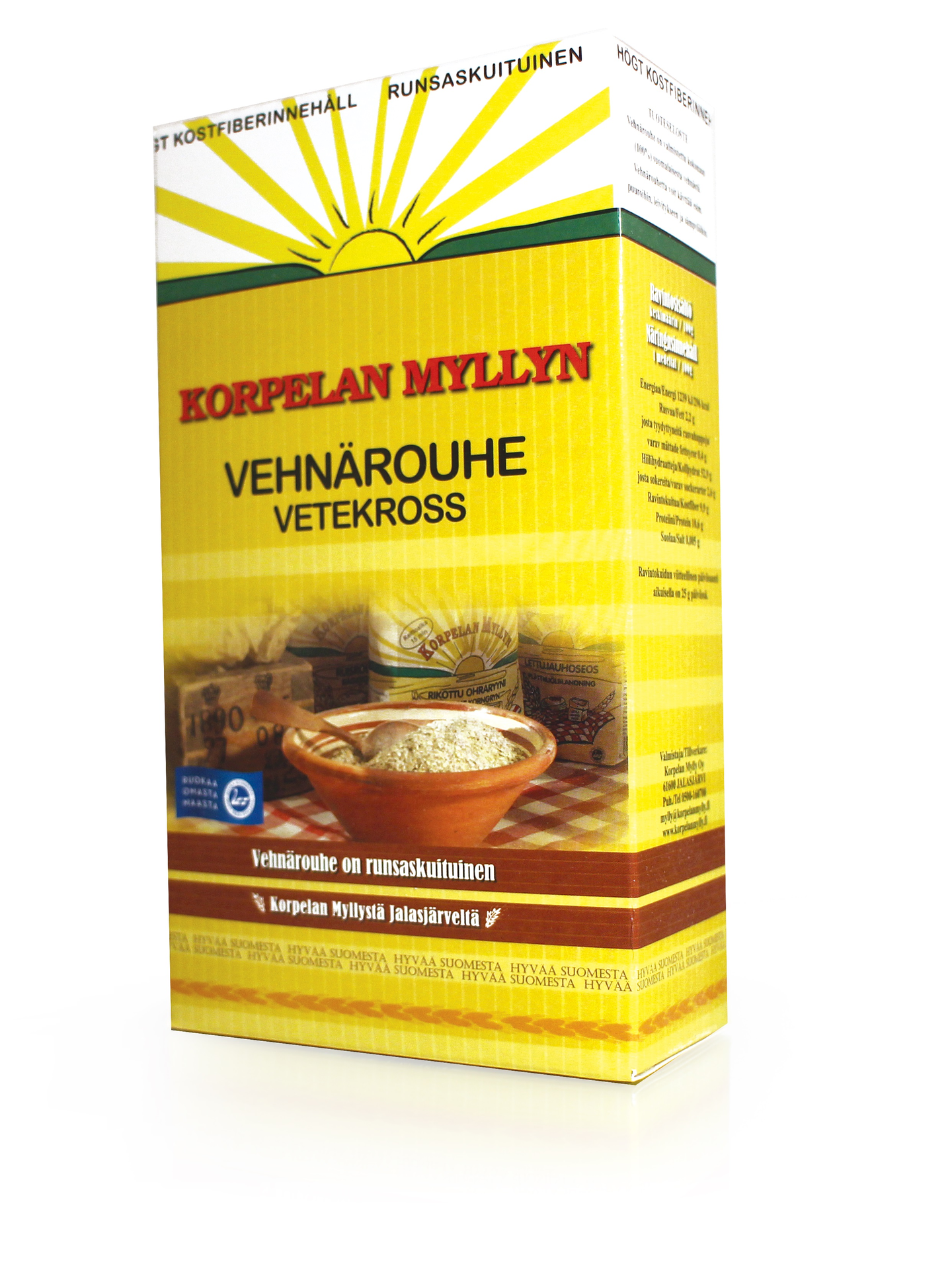 Korpelan Mylly Vehnärouhe 450 g | K-Ruoka Verkkokauppa