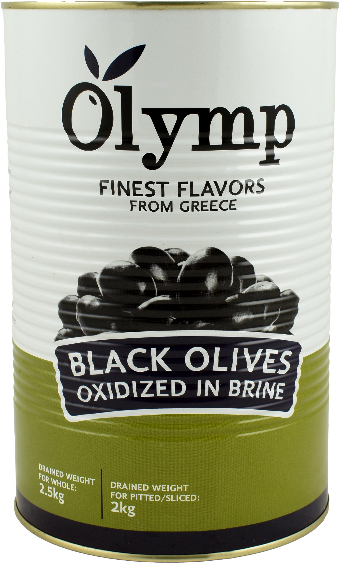 Olymp musta oliivi viipaloitu 4,4/2 kg
