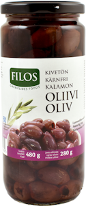 Filos kalamata oliivi 480/280g kivetön