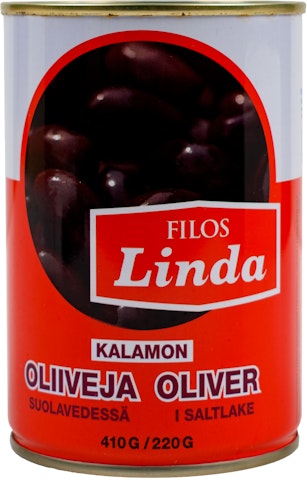 Filos Linda Kalamon-oliivi 410/220g