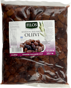 Filos Kalamon-oliivi kivetön 1,25/1 kg