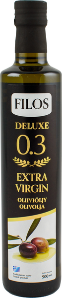 Filos Deluxe 500ml 0.3 ekst-neitsoliviöl