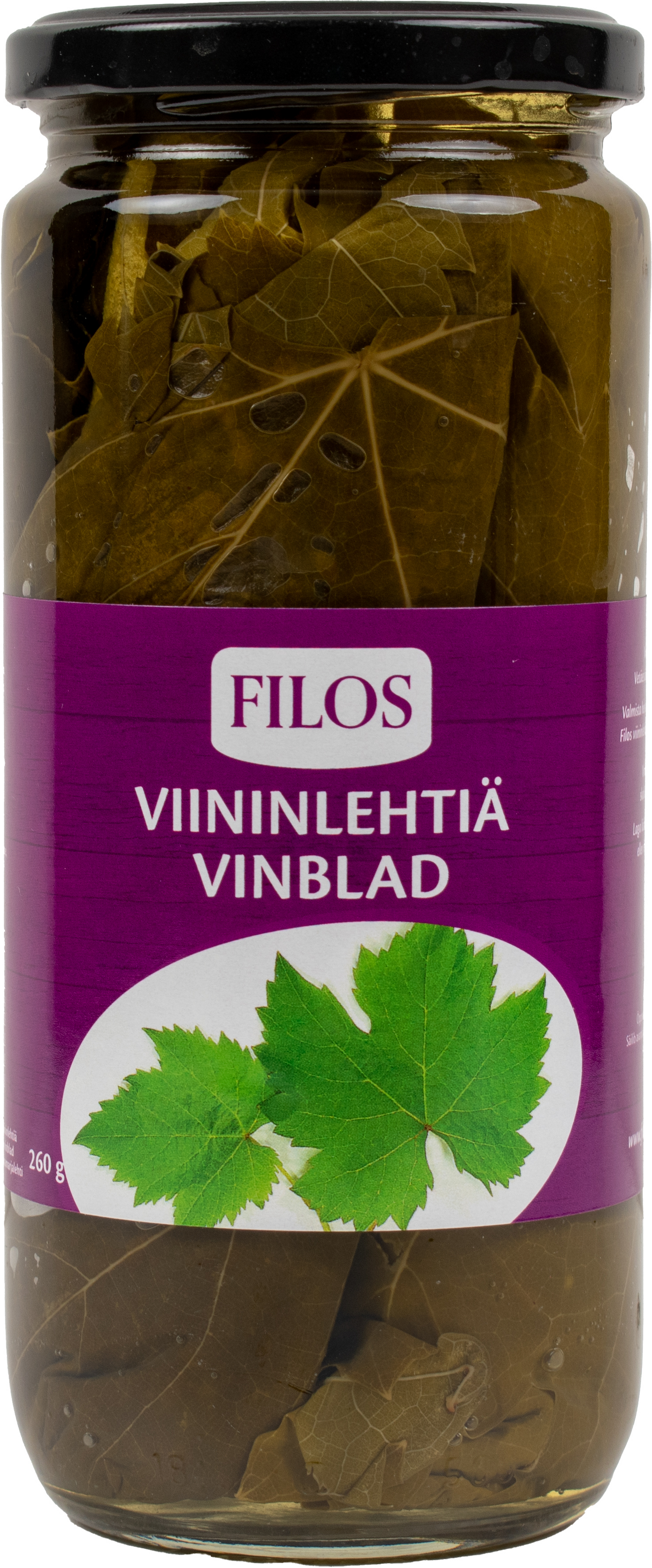 Filos viininlehtiä suolaliemessä 430g/260g