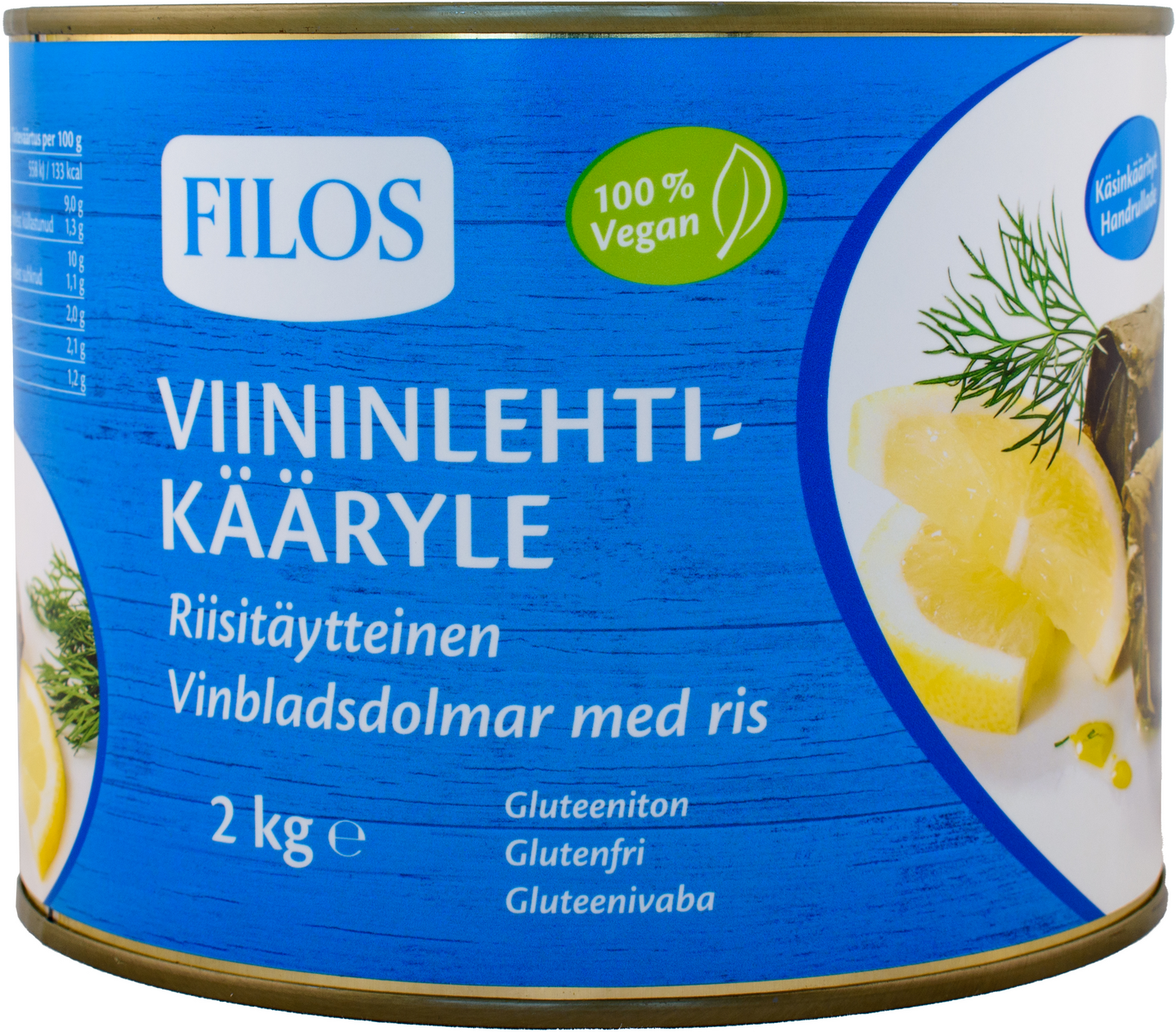 Filos riisitäytteinen viininlehtikääryle 2kg