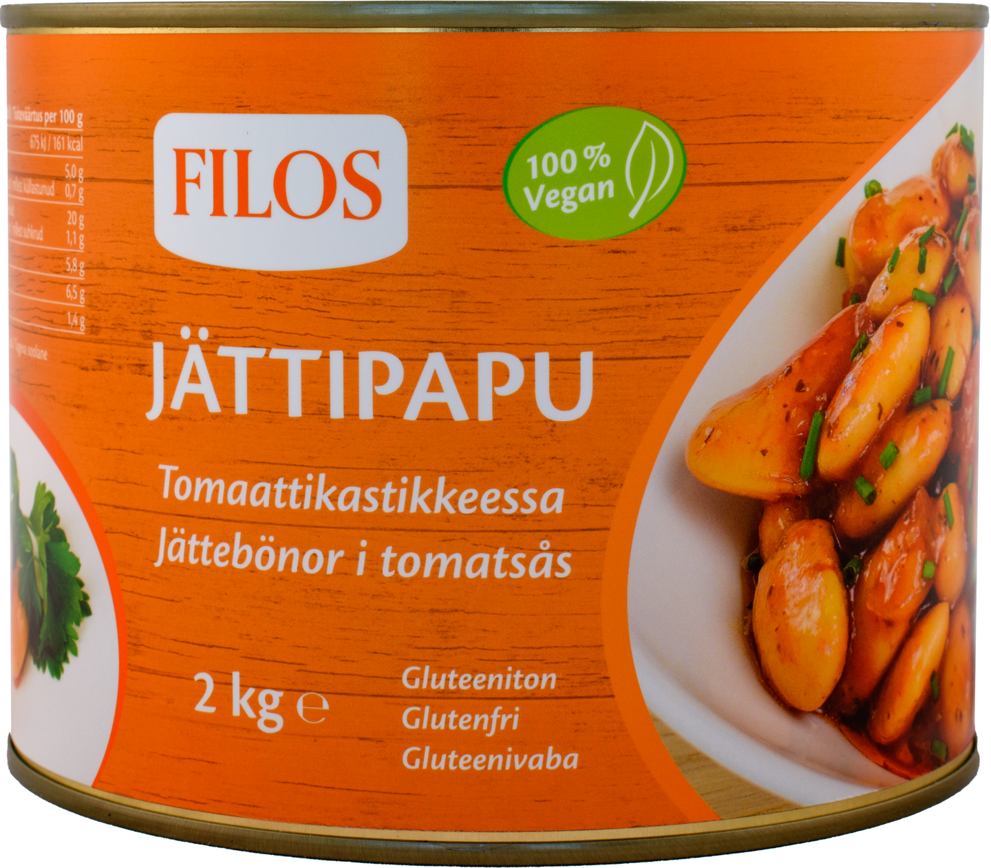 Filos jättipapuja tomaattikastikkeessa 2kg