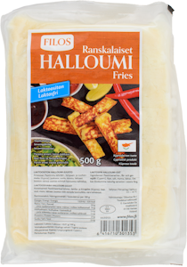 Filos halloumi-ranskalaiset 500g laktoositon