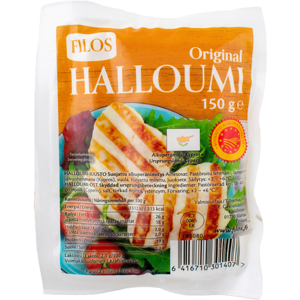 Filos Original halloumi-juusto PDO 150g | K-Ruoka Verkkokauppa