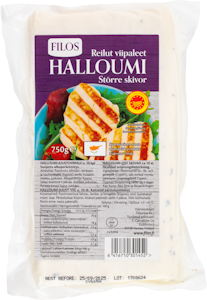 Filos halloumi-juusto reilut viipaleet 10kpl PDO 750g