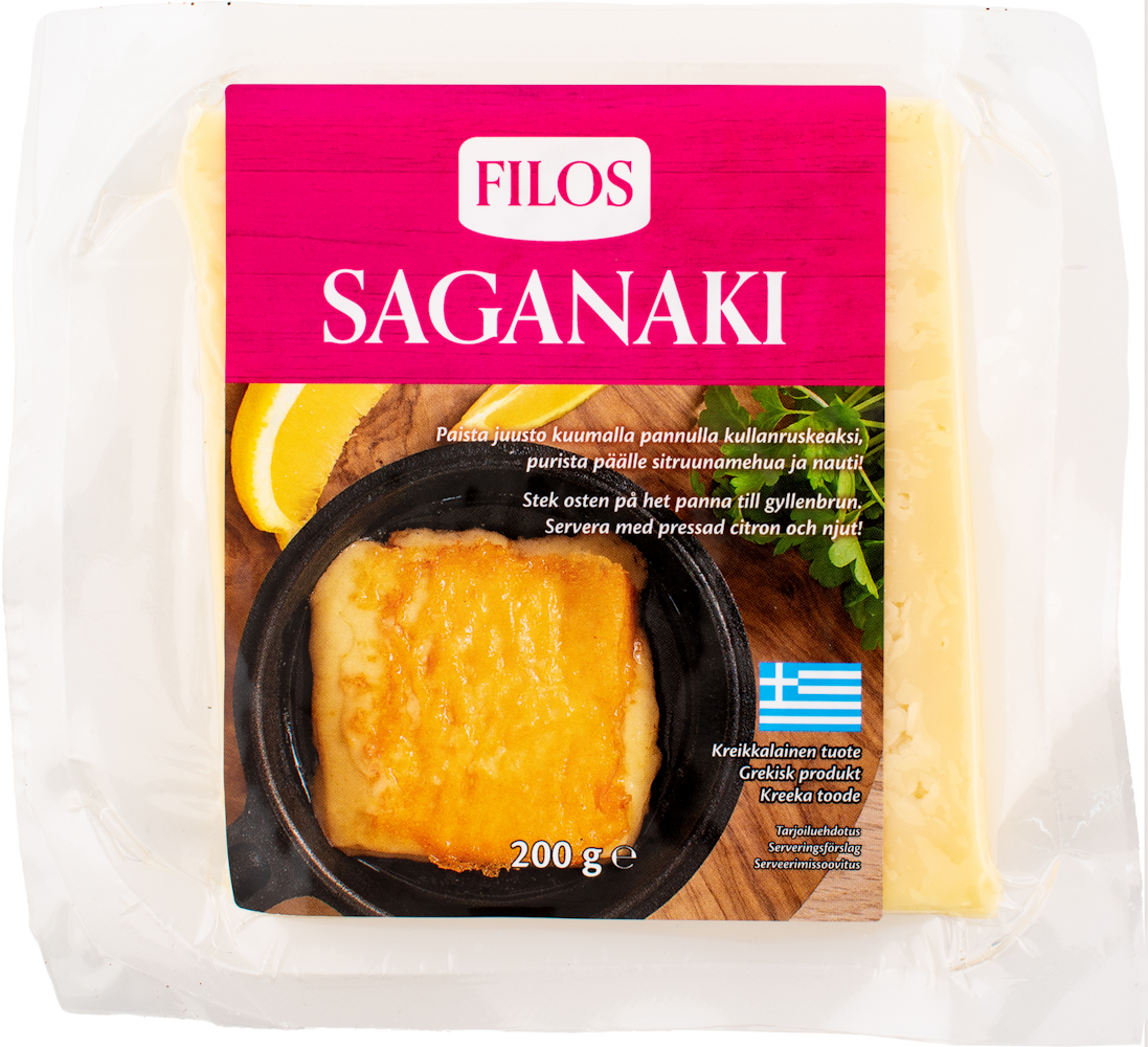 Filos Saganaki-juusto 200g — HoReCa-tukku Kespro