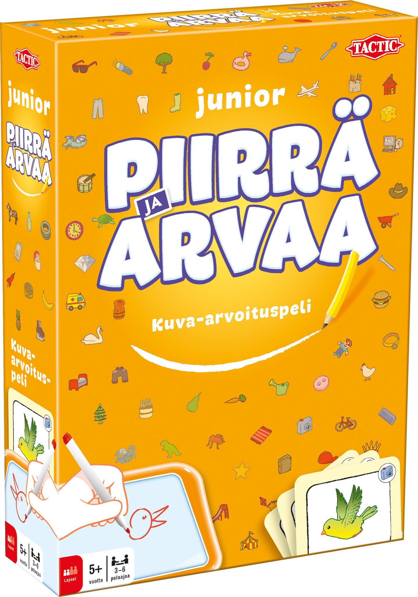 Tactic Junior piirrä ja arvaa lastenpeli